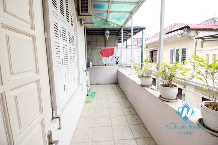 Beautiful house with large garden for rent in Ciputra area, Tay Ho, Hanoi
